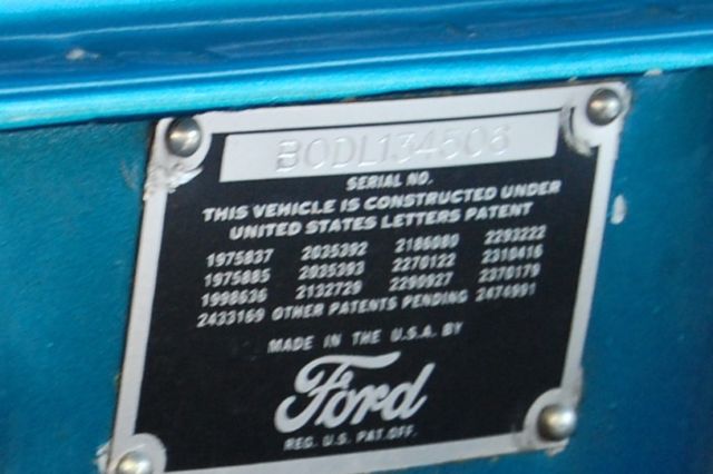 1950 TURQUOISE Ford Other Coupe