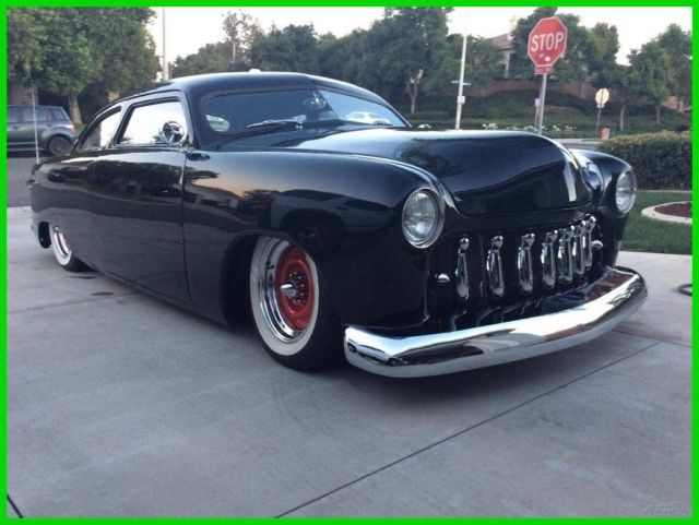 1950 Black Ford Custom Shoebox Coupe