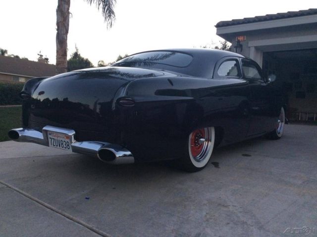 1950 Black Ford Custom Shoebox Coupe