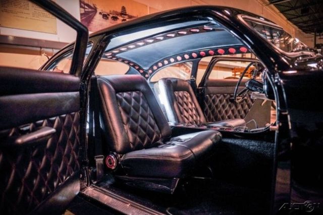 1950 Black Ford Custom Shoebox Coupe