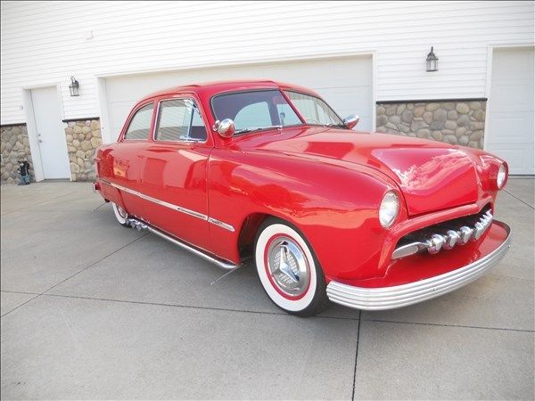 1950 Red Ford Other Sedan