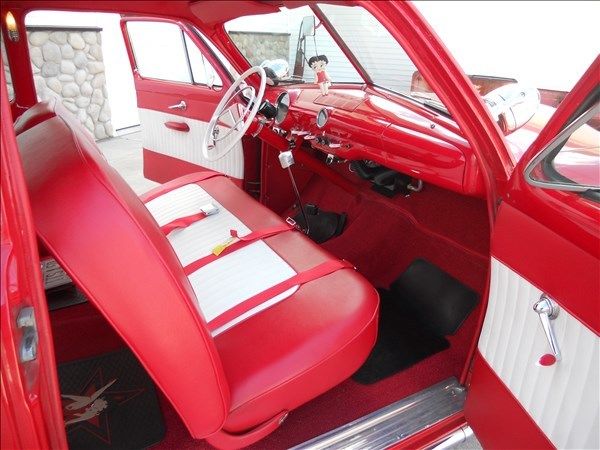 1950 Red Ford Other Sedan