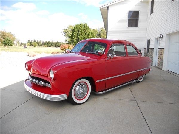 1950 Red Ford Other Sedan