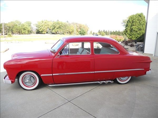 1950 Red Ford Other Sedan