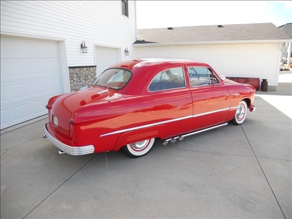 1950 Red Ford Other Sedan