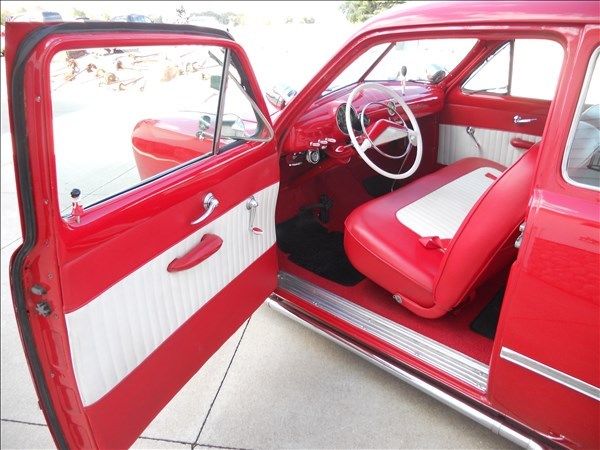 1950 Red Ford Other Sedan