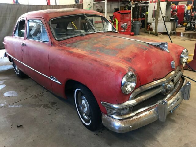 1950 Red Ford Other Sedan