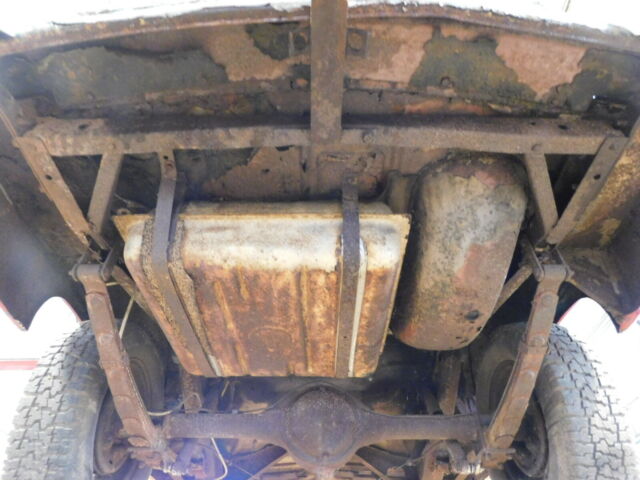 1950 Red Ford Other Sedan