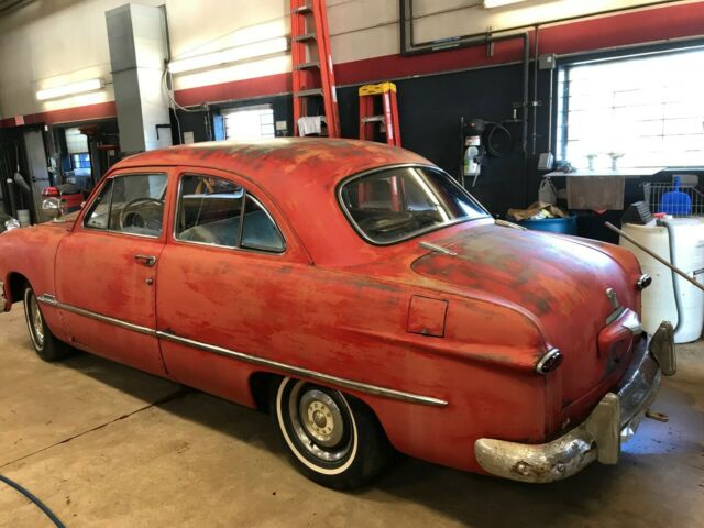 1950 Red Ford Other Sedan