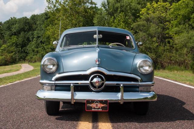 1950 Blue Ford Custom Tudor Sedan Sedan