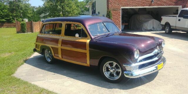 1950 Burgundy Ford Other Wagon