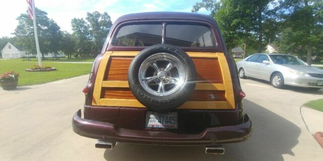 1950 Burgundy Ford Other Wagon