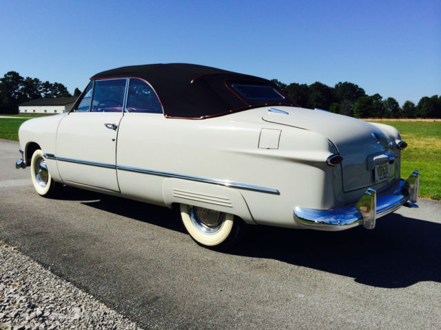 1950 Folkstone grey Ford Deluxe convertible convertible