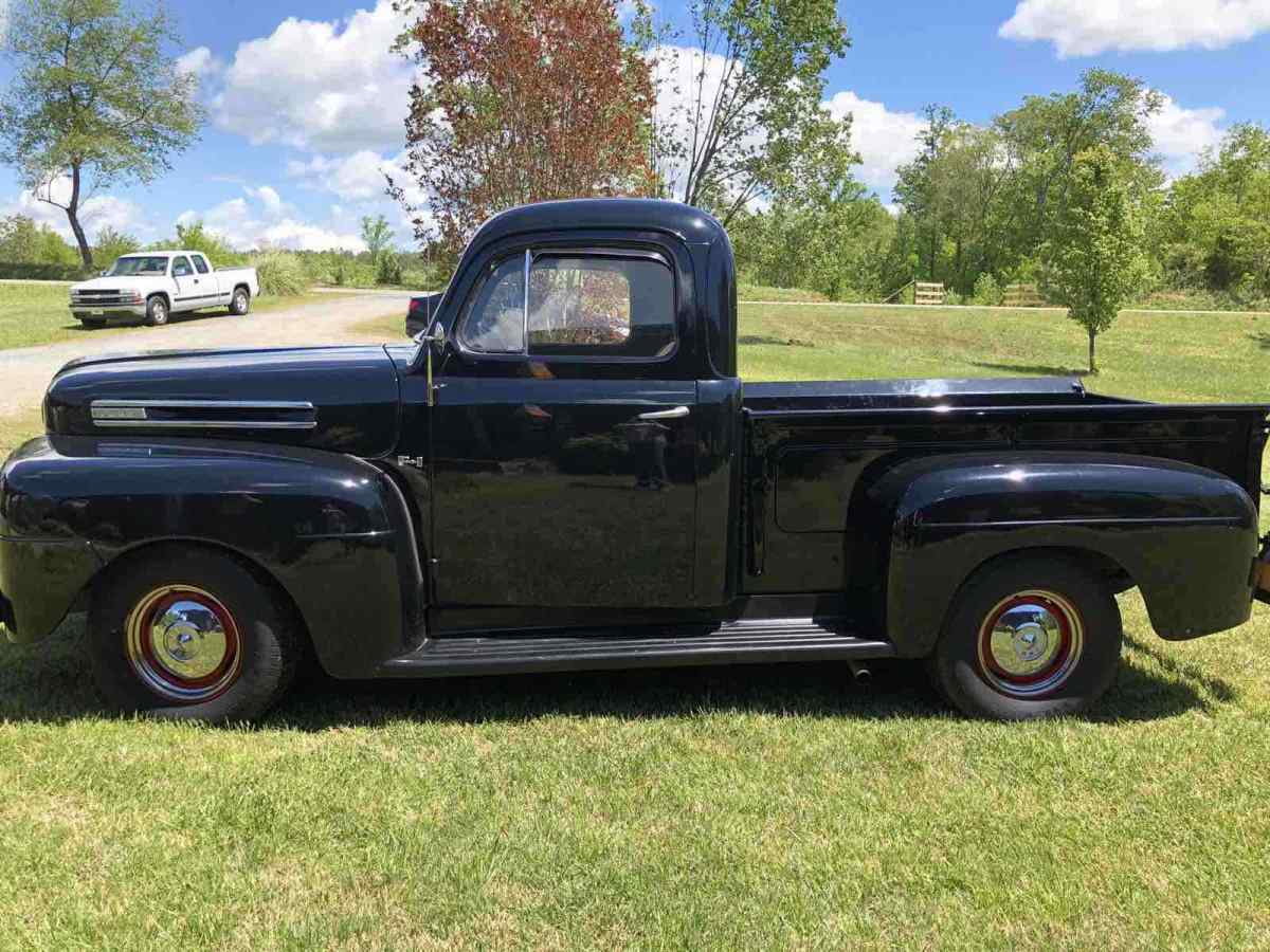 1950 Black Ford F-1