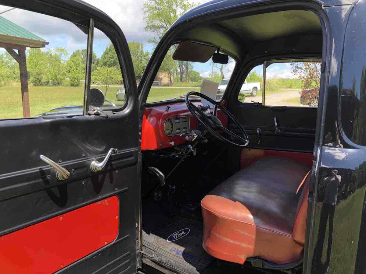 1950 Black Ford F-1