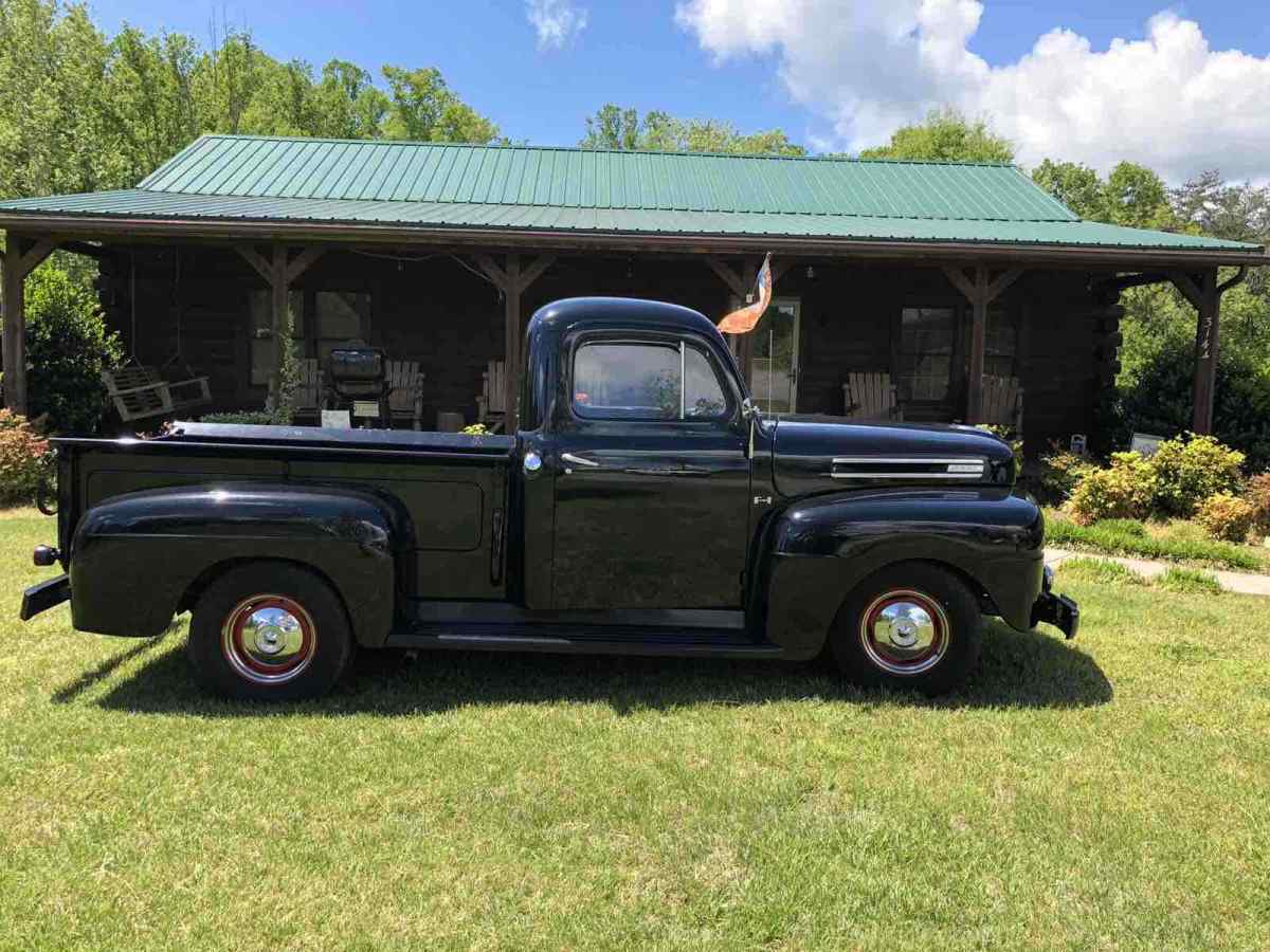 1950 Black Ford F-1