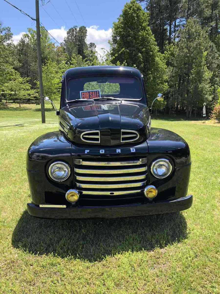 1950 Black Ford F-1