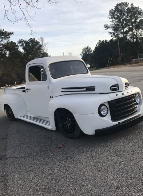 1950 White Ford Other Pickups Cab & Chassis