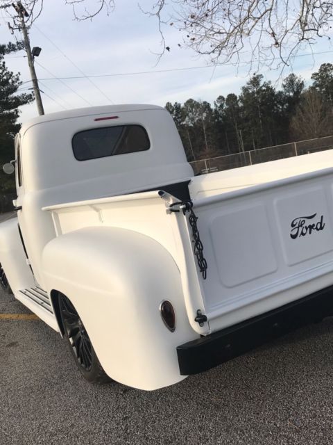 1950 White Ford Other Pickups Cab & Chassis