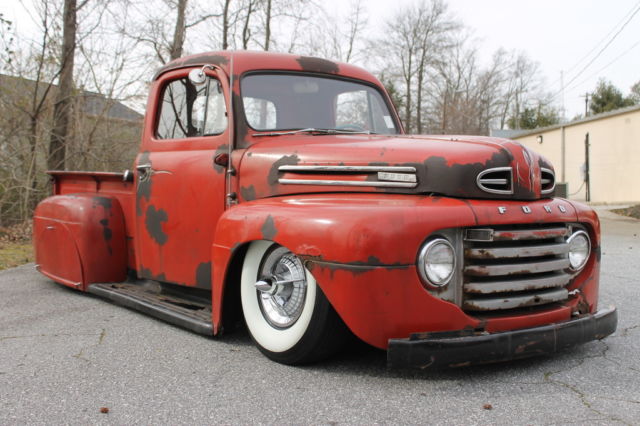 1950 Red Ford Other Pickups