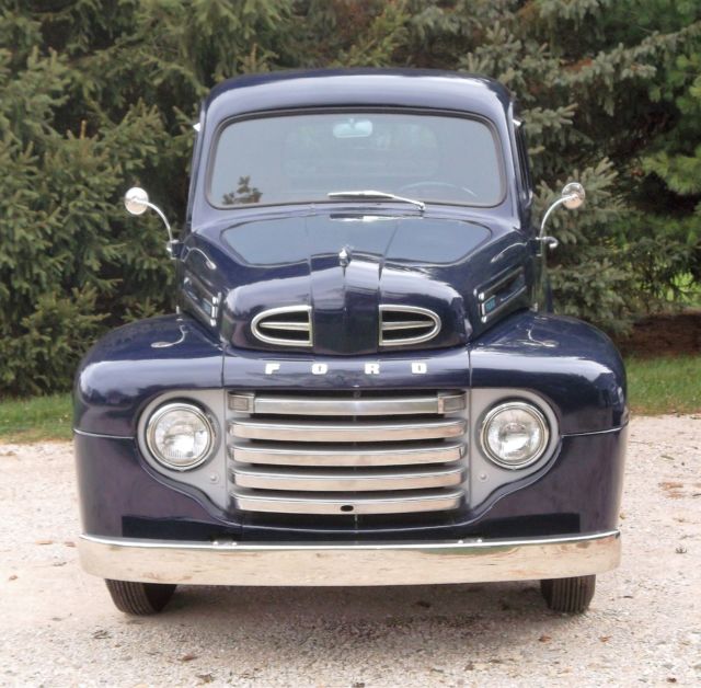 1950 Blue Ford Other Pickups Standard Cab Pickup