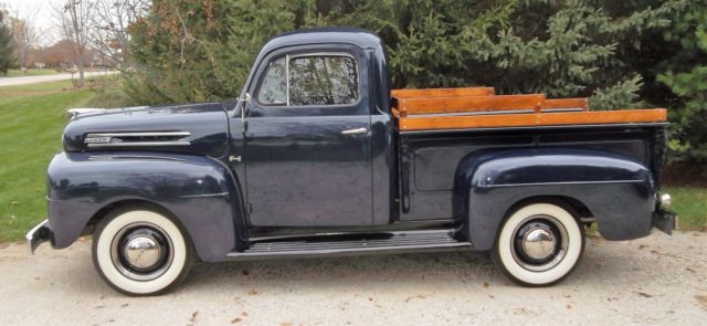 1950 Blue Ford Other Pickups Standard Cab Pickup
