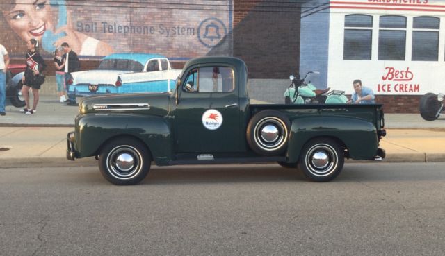 1950 Green Ford Other Pickups