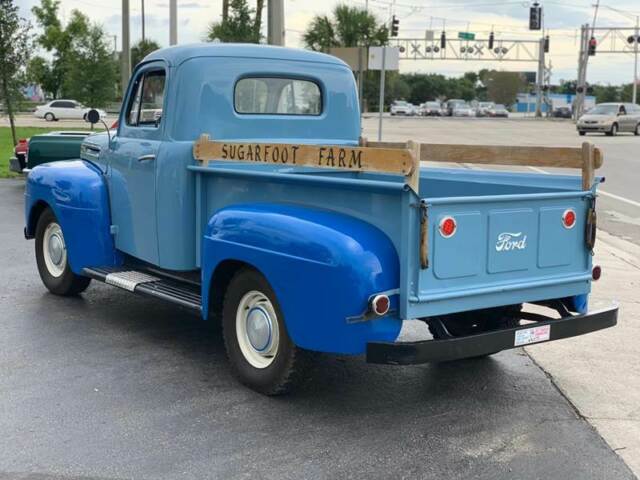 1950 Blue Ford F-100 Pickup Truck