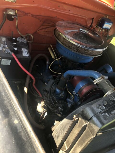 1950 Orange Ford Other Pickups