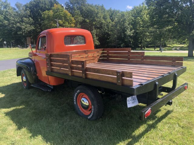 1950 Orange Ford Other Pickups