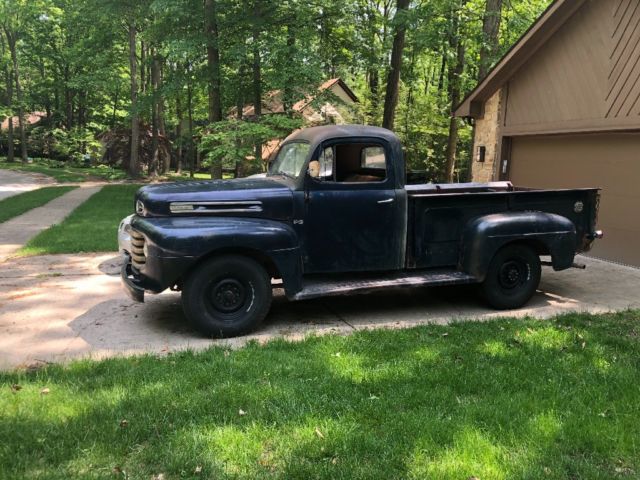 1950 Blue Ford Other Pickups Long-bed Pickup