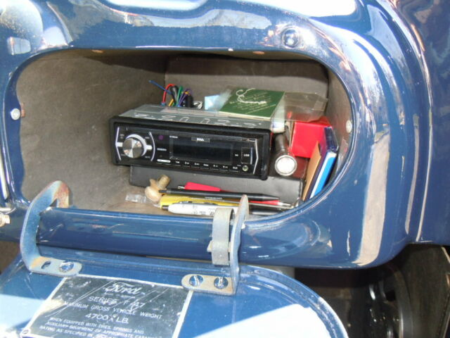 1950 Blue Ford F-100 Standard Cab Pickup