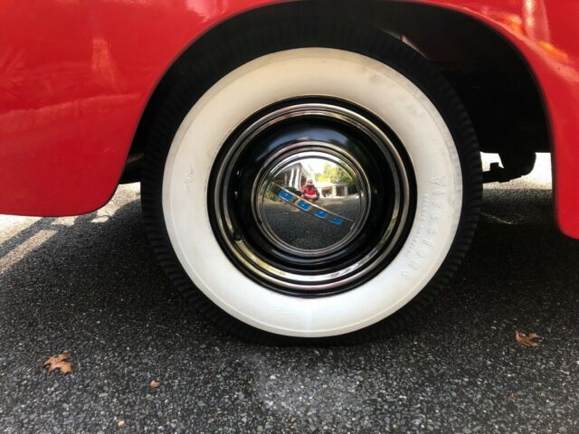 1950 Red Ford F-100 Standard Cab Pickup