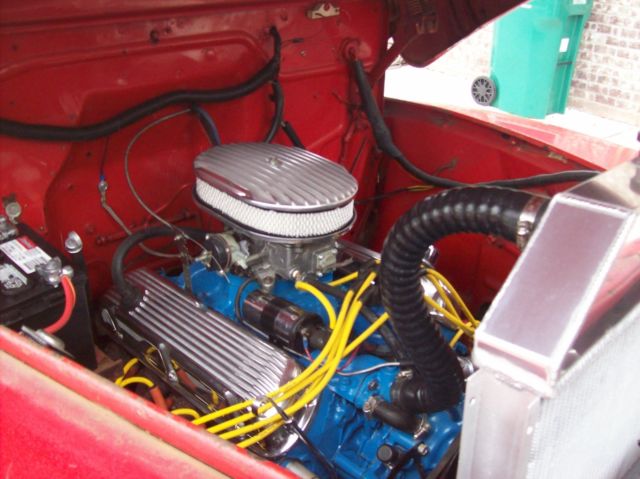 1950 Red Ford Other Pickups Standard Cab Pickup