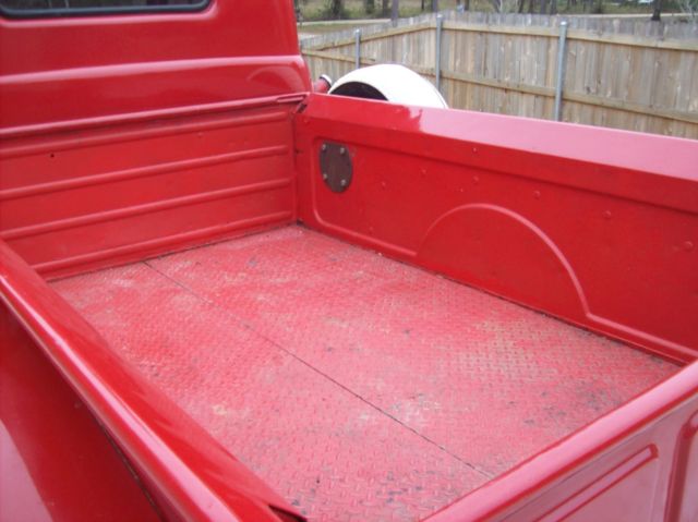 1950 Red Ford Other Pickups Standard Cab Pickup