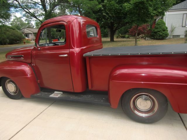1950 Red Ford Other Pickups Pickup
