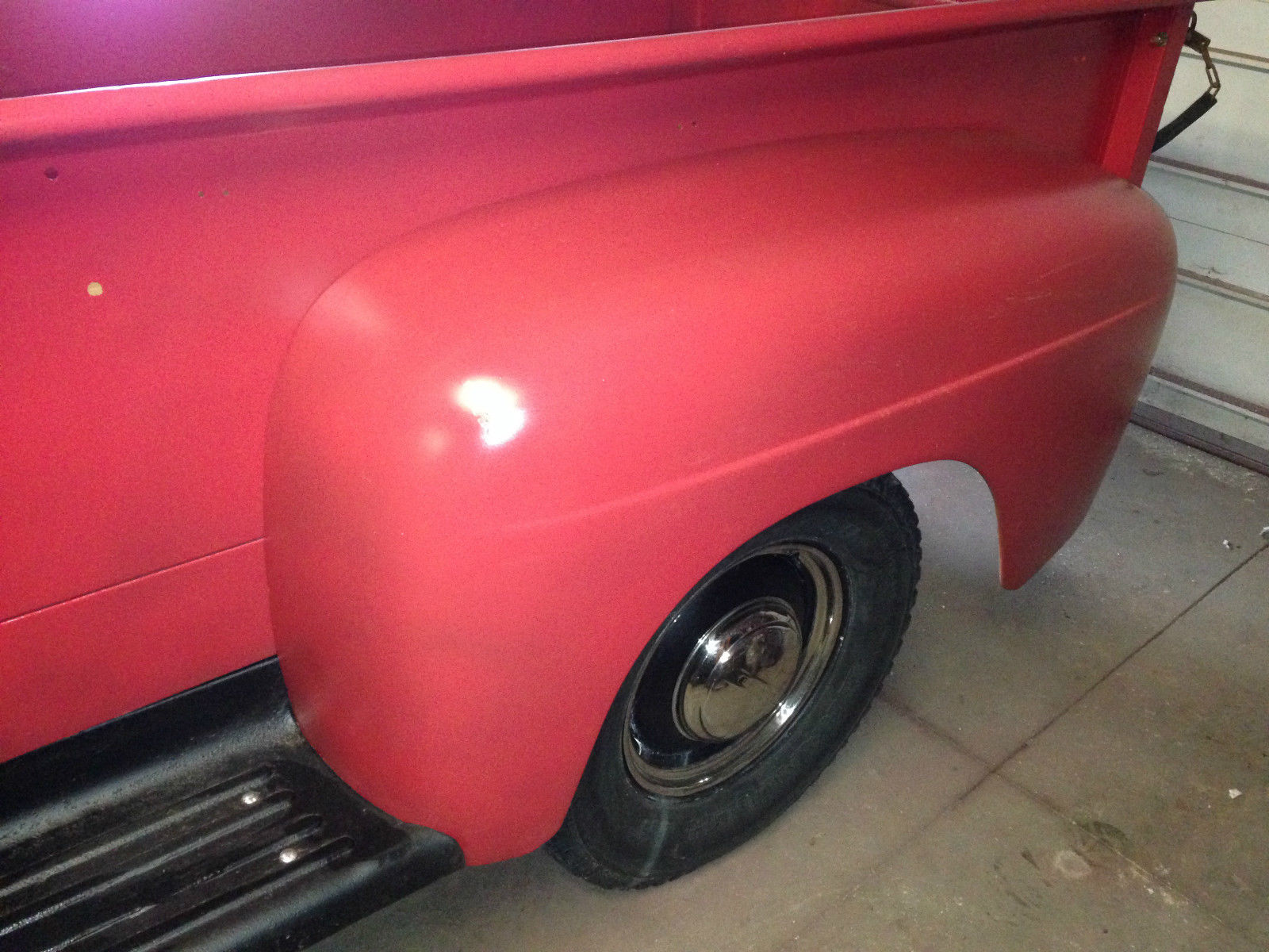 1950 Red Ford F-100 Standard Cab Pickup