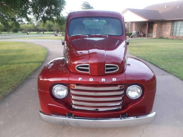 1950 Burgundy Ford Other Pickups PICKUP