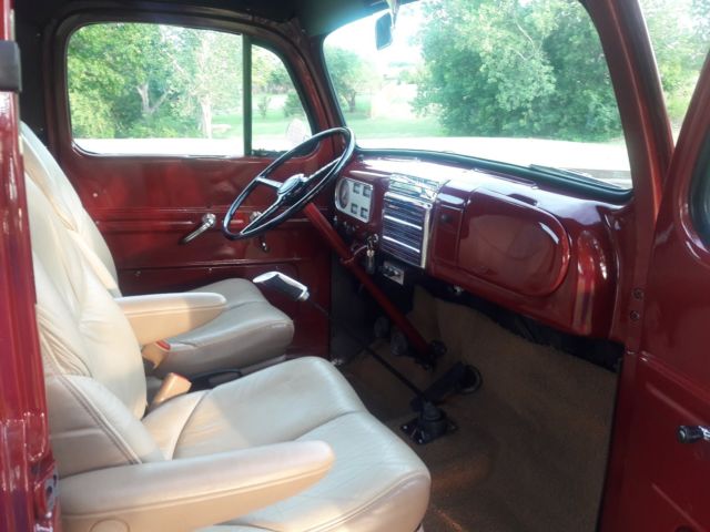 1950 Burgundy Ford Other Pickups PICKUP