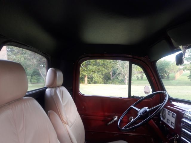 1950 Burgundy Ford Other Pickups PICKUP