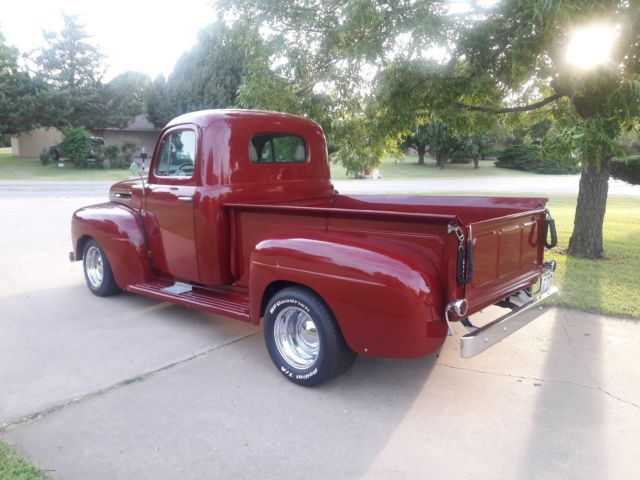 1950 Burgundy Ford Other Pickups PICKUP