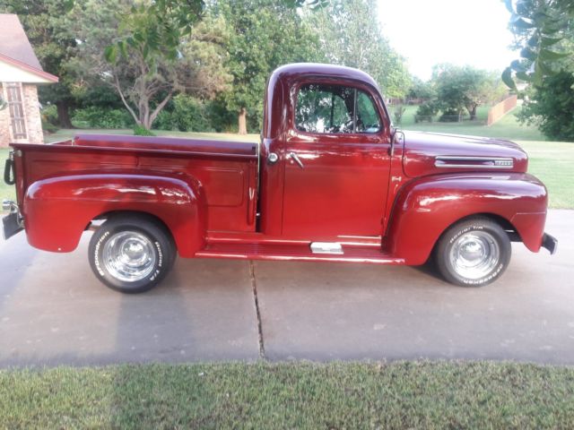 1950 Burgundy Ford Other Pickups PICKUP