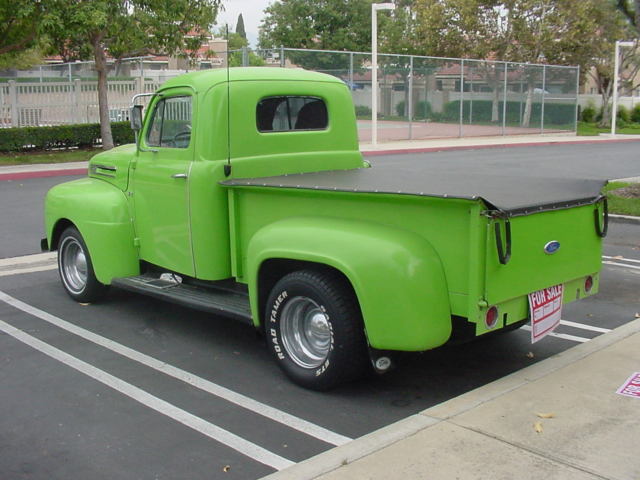 1950 Green Ford F-100 Crew Cab Pickup