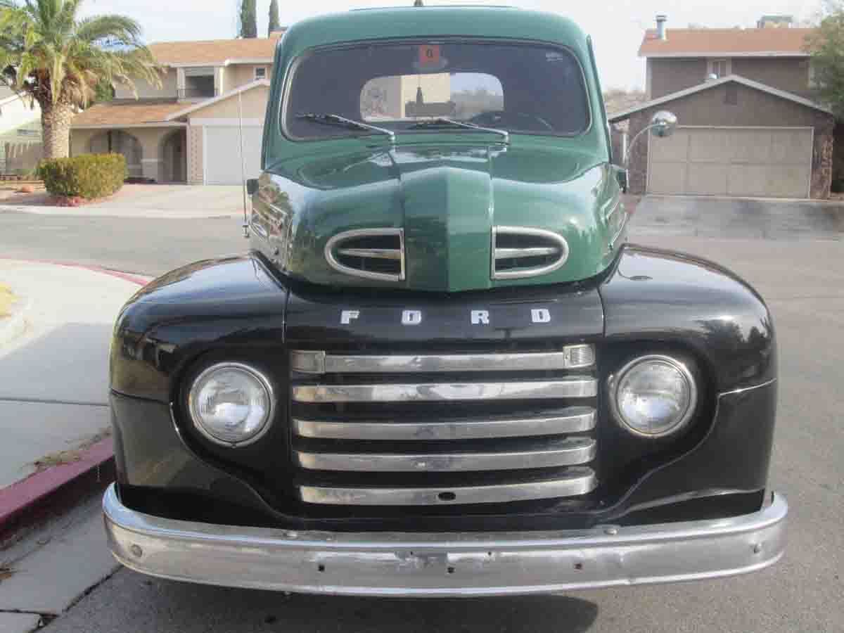 1950 Green and Black Ford Other Pickups U/K