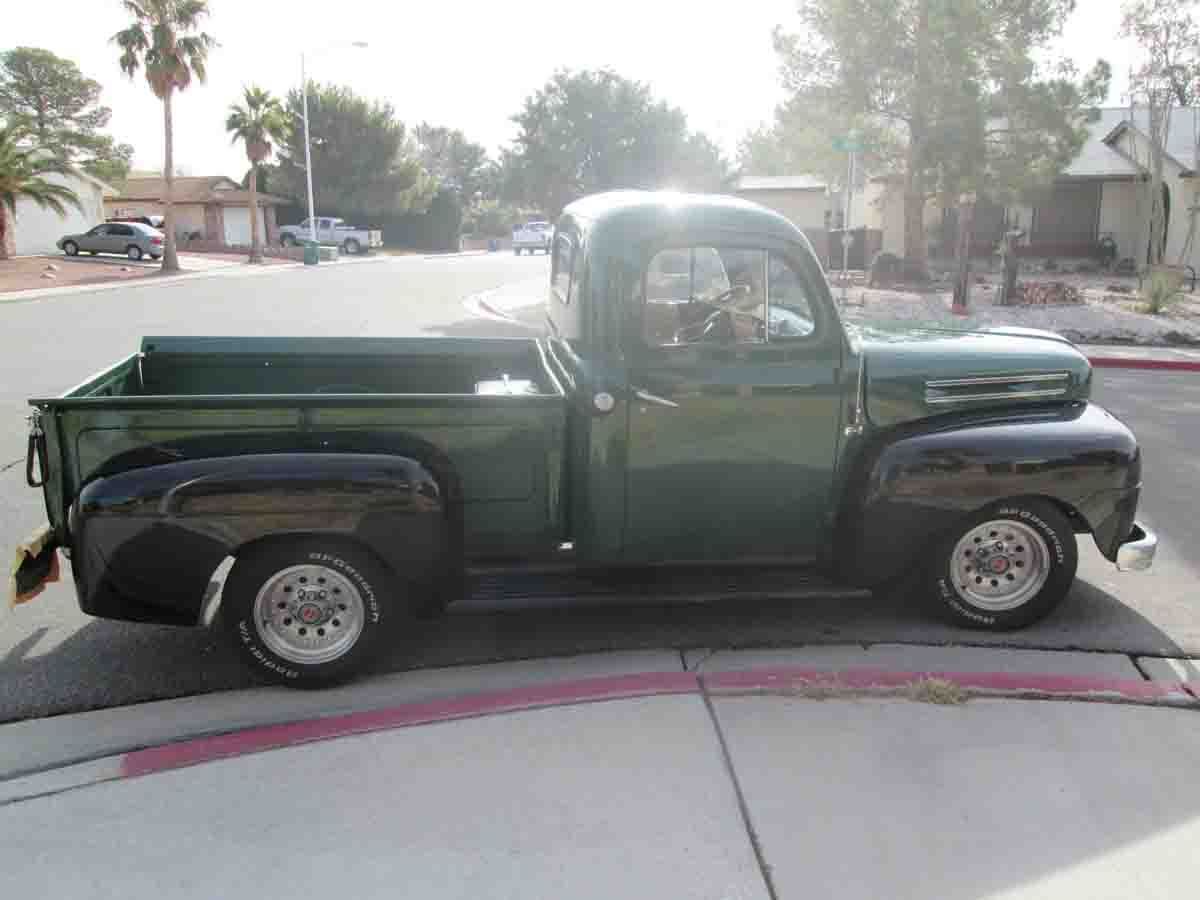 1950 Green and Black Ford Other Pickups U/K