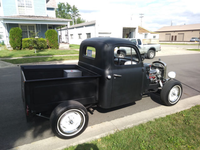 1950 Black Ford F-100 pickup