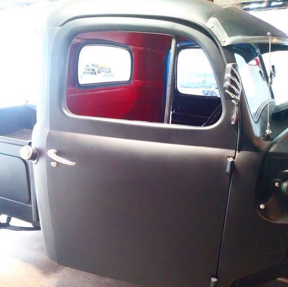 1950 Black Ford F-100 pickup
