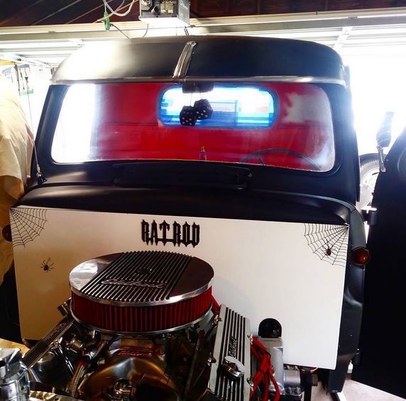 1950 Black Ford F-100 pickup