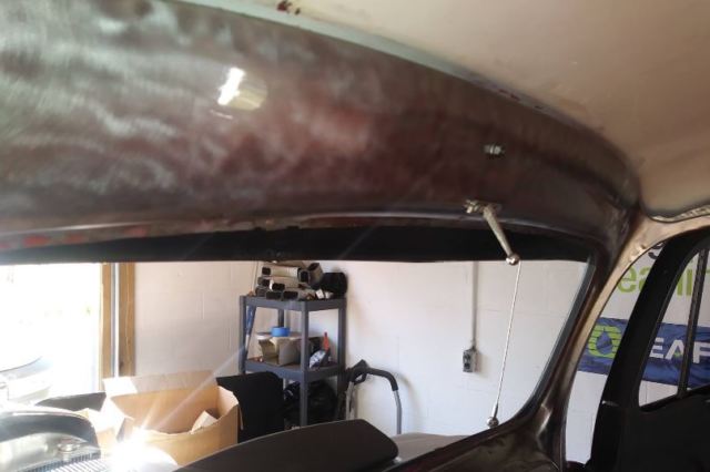 1950 Black Ford F-100 pickup