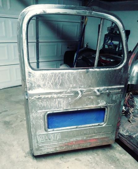 1950 Black Ford F-100 pickup